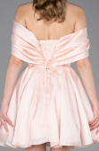 Partykleid Kurz Puder ABK2604