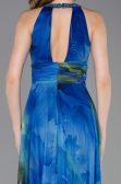 Abendkleid Lang Sächsischblau ABU6048