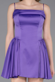Partykleid Kurz Satin Flieder ABK2608