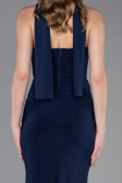 Abschlusskleid Lang Marineblau ABU6051