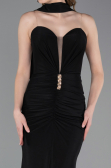 Abschlusskleid Lang Schwarz ABU6051