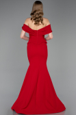 Abendkleid im Meerjungfrau-Stil Lang Rot ABU6046