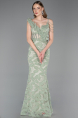 Abendkleid Lang Minzgrün ABU6059