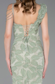 Abendkleid Lang Minzgrün ABU6059