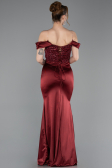 Abendkleid Lang Weinrot ABU6078
