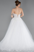 Hochzeitskleider Lang Weiß ABG188