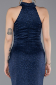 Abendkleid Lang Marineblau ABU6083