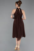 Partykleid Kurz Braun ABK2612