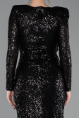 Partykleid Midi Schwarz ABK2479