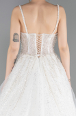 Hochzeitskleider Lang Weiß ABG191