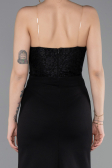 Abendkleid Lang Schwarz ABU5568