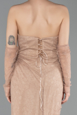 Abendkleid Lang Spitze Kupfer ABU5770