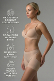 Bauch & Taille Formendes Korsett Hautfarben EM2034
