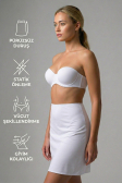 Reifrock Petticoat Weiß EM505