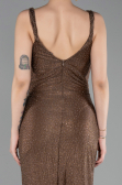 Abschlusskleid Lang Kupfer ABU6105