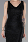 Abschlusskleid Lang Schwarz ABU6105