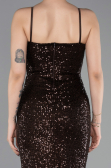 Abschlusskleid Lang Marineblau ABU6106