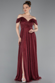 Abendkleid Lang Weinrot ABU6107