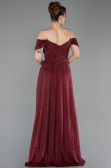 Abendkleid Lang Weinrot ABU6107