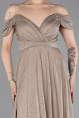 Abendkleid Lang Gold ABU6107