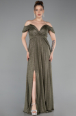 Abendkleid Lang Khaki ABU6107
