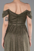 Abendkleid Lang Khaki ABU6107