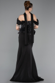 Abendkleid Lang Schwarz ABU6094