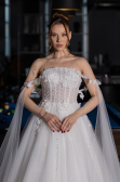 Hochzeitskleider Lang Weiß ABG192