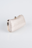 Gold Abendtasche Laserschnitt KC249