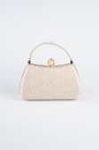 Abendtasche Gemustert Gold KC752