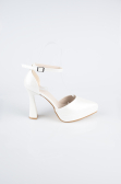 Party-Schuhe Leder Perlmutt AB2111
