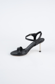 Party-Schuhe Leder Schwarz AB2112