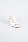 Party-Schuhe Lackleder Weiß AB2113