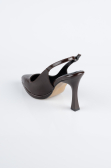 Party-Schuhe Haut Braun ABC2105