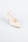 Stiletto Leder Hautfarben ABD2103