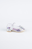 Kinderschuhe Haut Silber HR1031