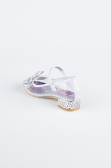 Kinderschuhe Haut Silber HR1031