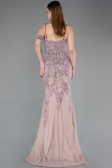Designer Abendkleid Lang Lavendel ABU6116