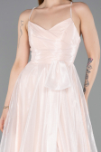 Abschlusskleid Lang Puder ABU6123