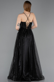 Abschlusskleid Lang Schwarz ABU6123