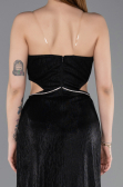 Abschlusskleid Lang Schwarz ABU6127