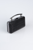 Abendtaschen Gemustert Schwarz SH861