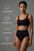 Bauch & Taille Formendes Korsett Schwarz EM2806
