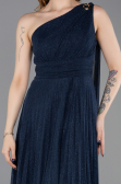 Abendkleid Lang Marineblau ABU6164