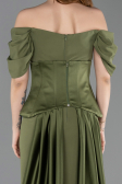 Abendkleid Lang Khaki ABU6167