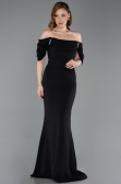Abendkleid Lang Schwarz ABU6167
