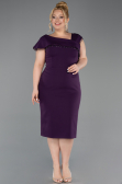 Einladungskleid In Übergröße Midi Violette ABK2632