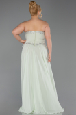 Abendkleid Lang Chiffon Minzgrün ABU6188