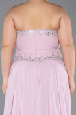 Abendkleid Lang Chiffon Puder ABU6188