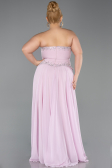 Abendkleid Lang Chiffon Puder ABU6188